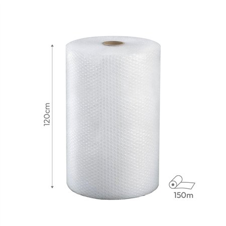 Plástico Proteção com Bolhas de Ar 120cmx150m Rolo