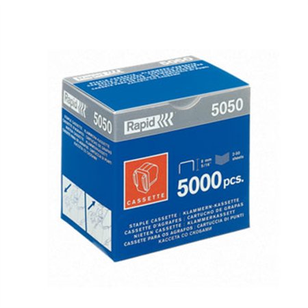 Agrafos em Cassete Supreme 5050E Rapid (50 Folhas) Cx5000un