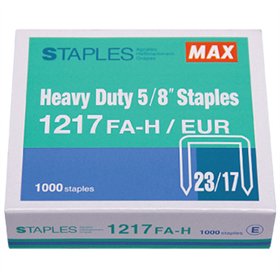 Agrafos 23/17 Max (100/140 Folhas) Cx1000un