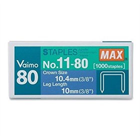 Agrafos 11-80 Max (64 Folhas) Cx1000un