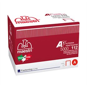 Agrafo 112 Forest (12mm) para Rocamatica 114 Cx. 5000un