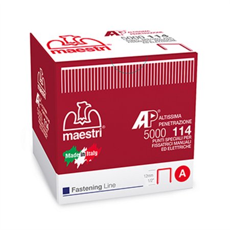 Agrafo 114 Forest (14mm) para Rocamatica 114 Cx. 5000un