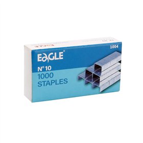 Agrafos 10 Eagle (2/10 Folhas) Cx1000un