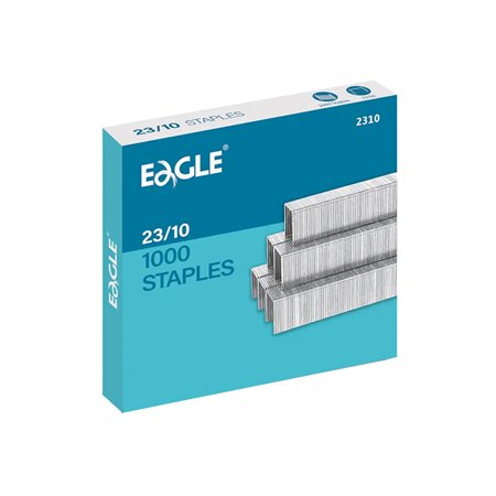 Agrafos 23/10 Eagle (10/60 Folhas) Cx1000un