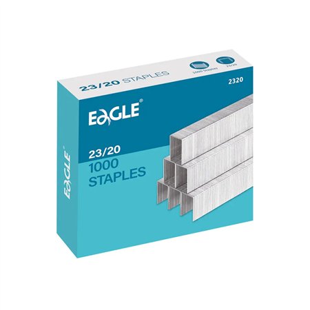 Agrafos 23/20 Eagle (130/170 Folhas) Cx1000un