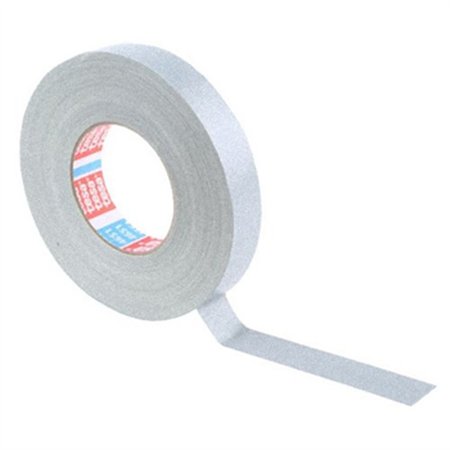 Fita Adesiva Tecido Revestida Acrilico 50mmx25m Tesa Cinza