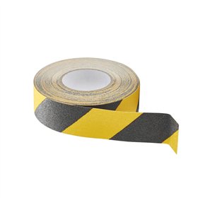 Fita Adesiva Antiderrapante 50mmx15m Duraline Preto/Amarelo
