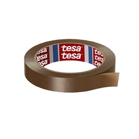Fita Adesiva 25mmx66m Castanha PVC Tesa 4204 1un