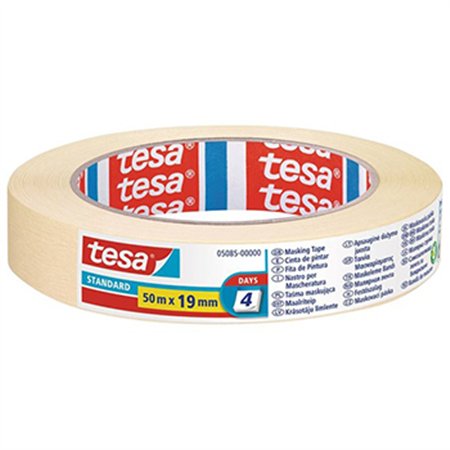 Fita Adesiva Crepe 19mmx50m Tesa Stantard 5085
