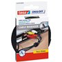 Fita Grupagem de Cabos TESA On Off 10mmx5m Preto