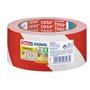 Fita Adesiva PP Sinalização Vermelho/ Branco 50mmx66m