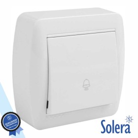 Botão De Campaínha C/ Iluminação 10A 250V Solera