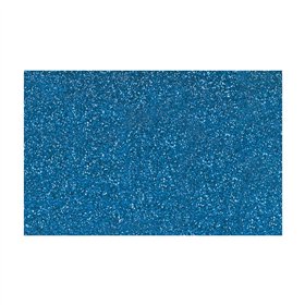 Placa de Cor Musgami Azul Glitter 50x70cm 1un