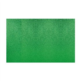 Placa de Cor Musgami Verde Glitter 50x70cm 1un