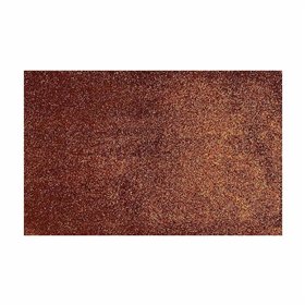 Placa de Cor Musgami Castanho Glitter 50x70cm 1un