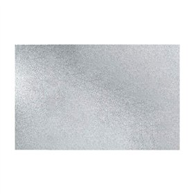 Placa de Cor Musgami Prata Glitter 50x70cm 1un