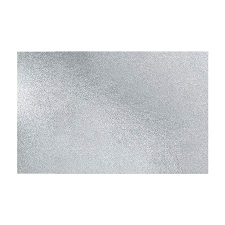 Placa de Cor Musgami Prata Glitter 50x70cm 1un