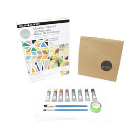 Conjunto Simply Set Creativo Masking Tape Art