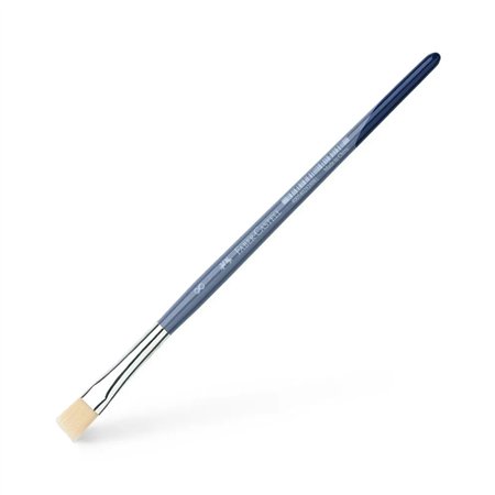 Pincel Guache Aguarela Espatulado Nº8 Faber Castell 1un