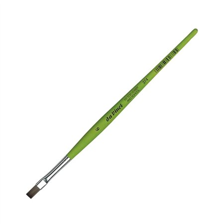 Pincel Hobby Escolar Espatulado Nº6 374 Fit Da Vinci 1un