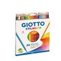 Lápis Cor 24un Cx Cartão Giotto Stilnovo 18cm