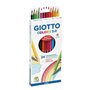 Lápis Cor 24un Cx Cartão Giotto Colors 3.0 18cm