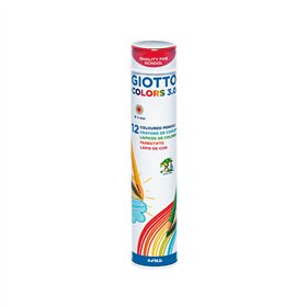 Lápis Cor 12un Copo Metálico Giotto Colors 3.0 18cm