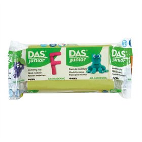 Pasta Modelar Verde Claro Junior DAS 100g