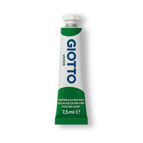 Guache Tubo 07,5ml Giotto Verde Brilhante