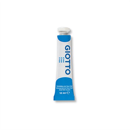 Guache Tubo 12ml Giotto Azul Ciano