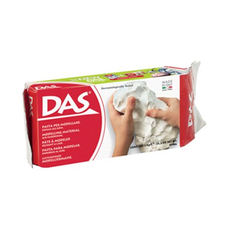 Pasta Modelar Branca DAS 1Kg