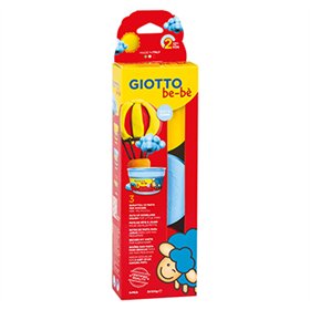 Pasta Modelar 3 Cores Amarelo/Azul/Vermelho Be-Be 3x100g