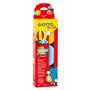 Pasta Modelar 3 Cores Amarelo/Azul/Vermelho Be-Be 3x100g