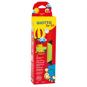 Pasta Modelar 3 Cores Laranja/Magenta/Verde Be-Be 3x100g