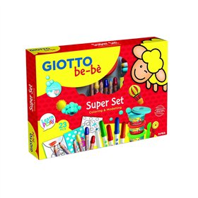 Conjunto Giotto Be-Be p/Colorir e Modelar