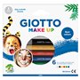 Lápis Facial Giotto Clássicas 6 Cores