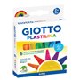 Plasticina 06 Cores Giotto 6x15g