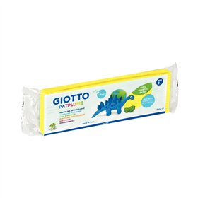 Plasticina Amarelo Patplume Giotto 350g