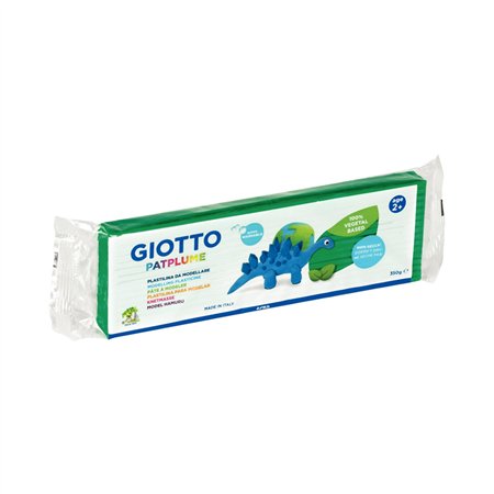 Plasticina Verde Escuro Patplume Giotto 350g