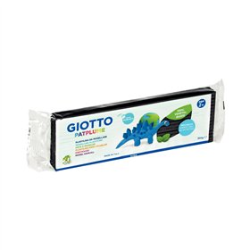 Plasticina Preto Patplume Giotto 350g
