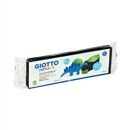 Plasticina Preto Patplume Giotto 350g