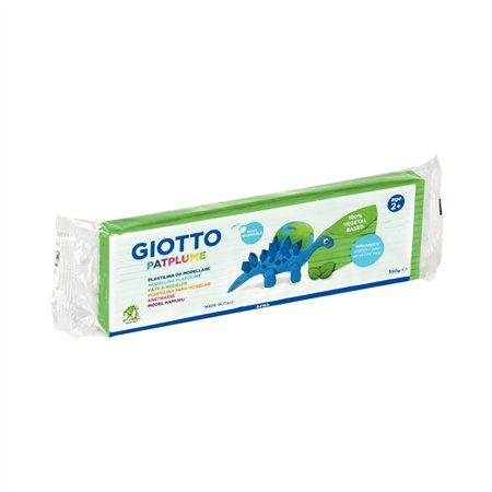 Plasticina Verde Claro Patplume Giotto 350g