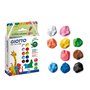 Plasticina 10 Cores Patplume Giotto 10x20g