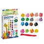 Plasticina 18 Cores Patplume Giotto 18x20g