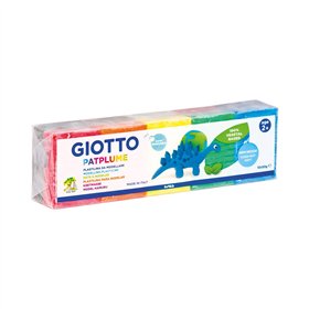 Plasticina 10 Cores Patplume Giotto 10x50g