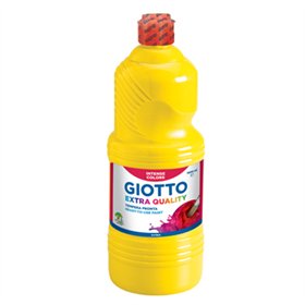 Guache Líquido 1L Giotto Extra Quality Amarelo Escuro