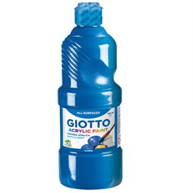 Guache Líquido Acrílico 500ml Giotto Azul