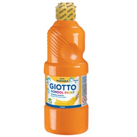 Guache Líquido 500ml Giotto Escolar Laranja