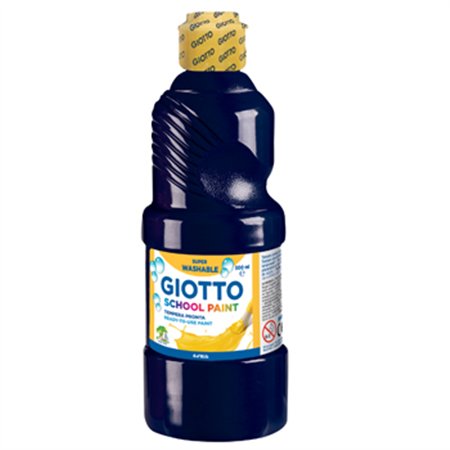Guache Líquido 500ml Giotto Escolar Preto