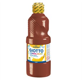 Guache Líquido 500ml Giotto Escolar Castanho